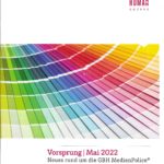 Print-Newsletter „Vorsprung“ erstellt und veröffentlicht